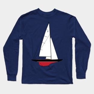 Dragon Class Sailboat Long Sleeve T-Shirt